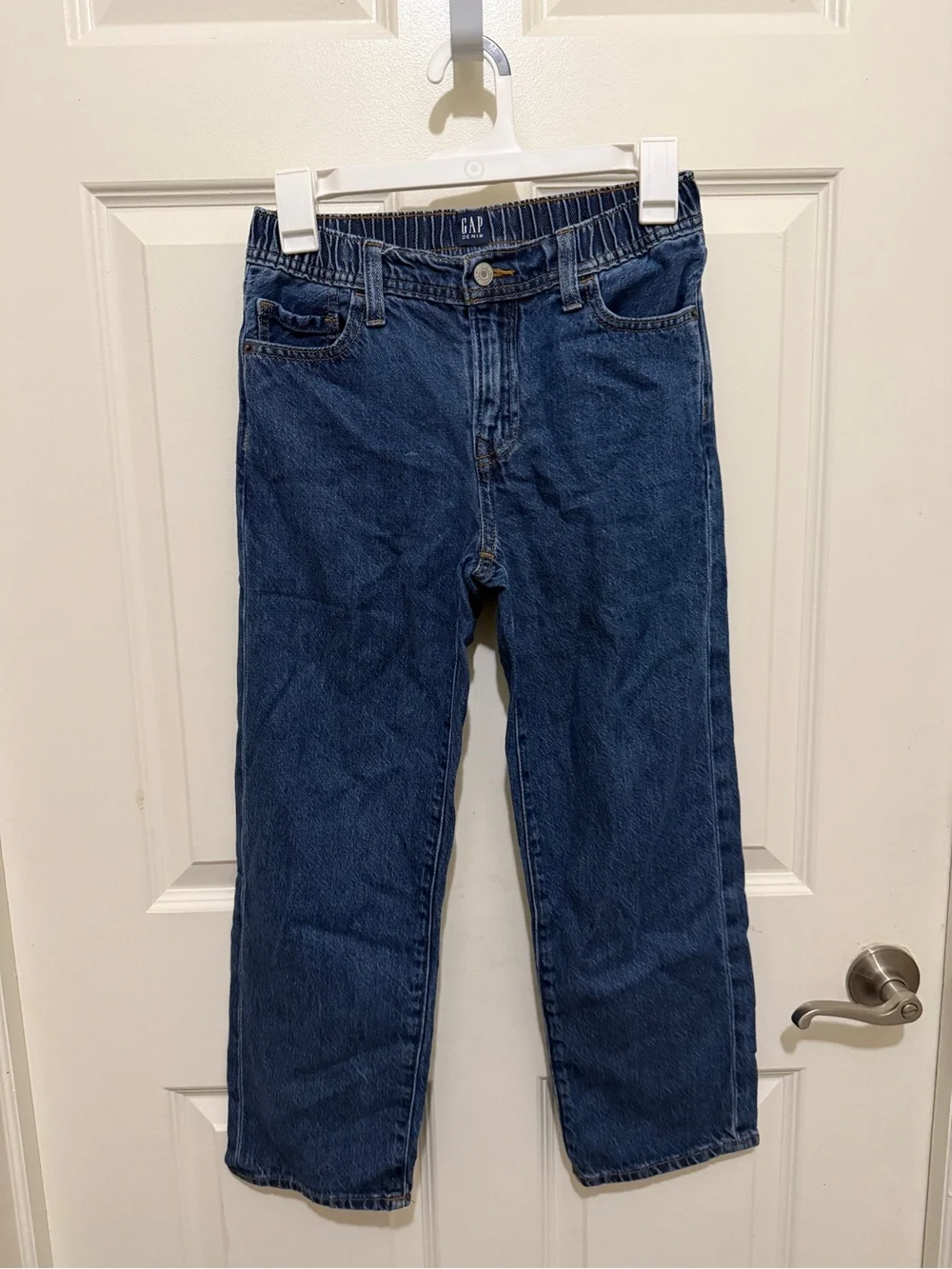GAP Kids Dark Blue Straight-Leg Jeans